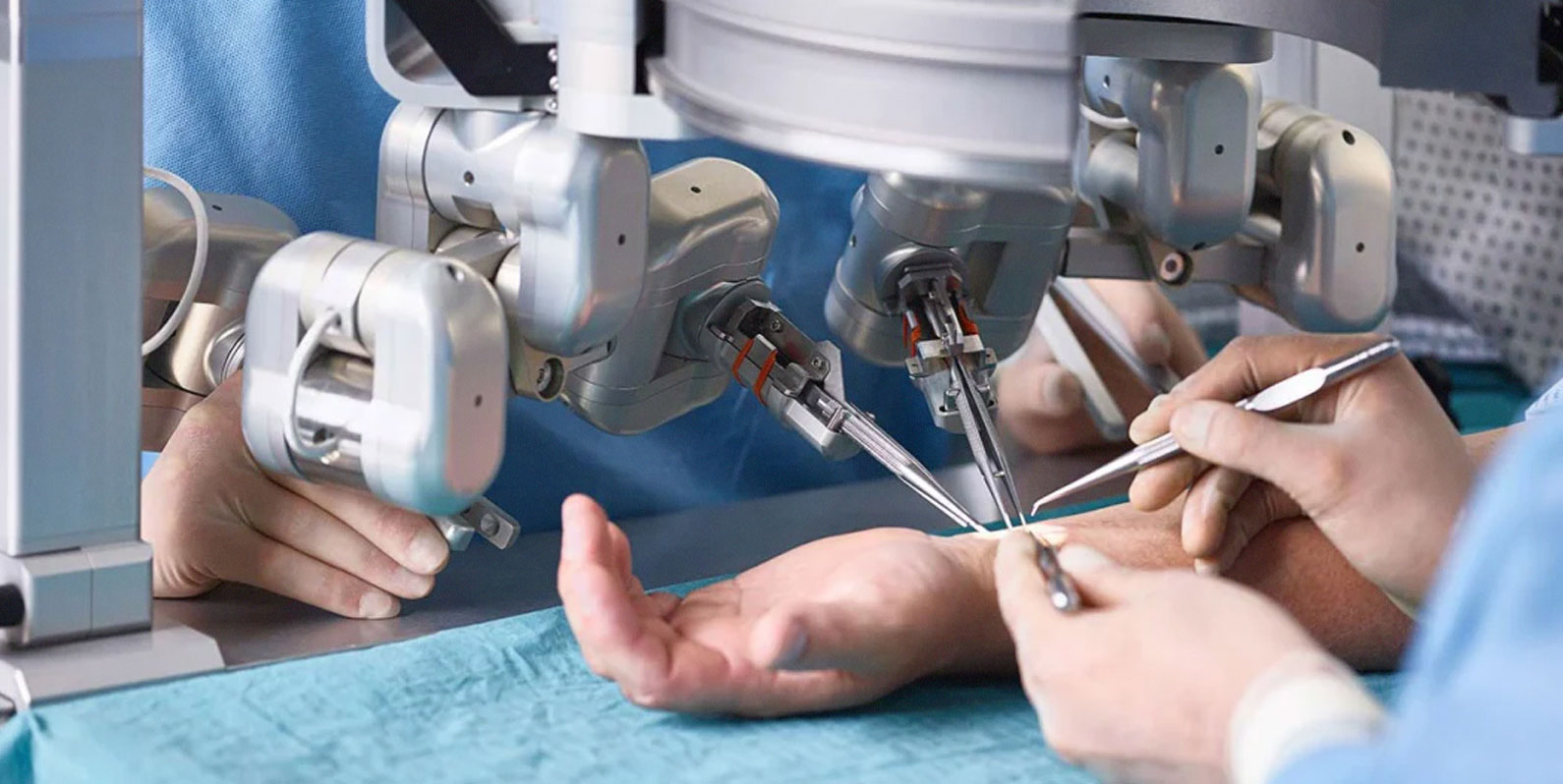 A cirurgia robótica de alta precisão foi aprovada em seu primeiro teste em humanos