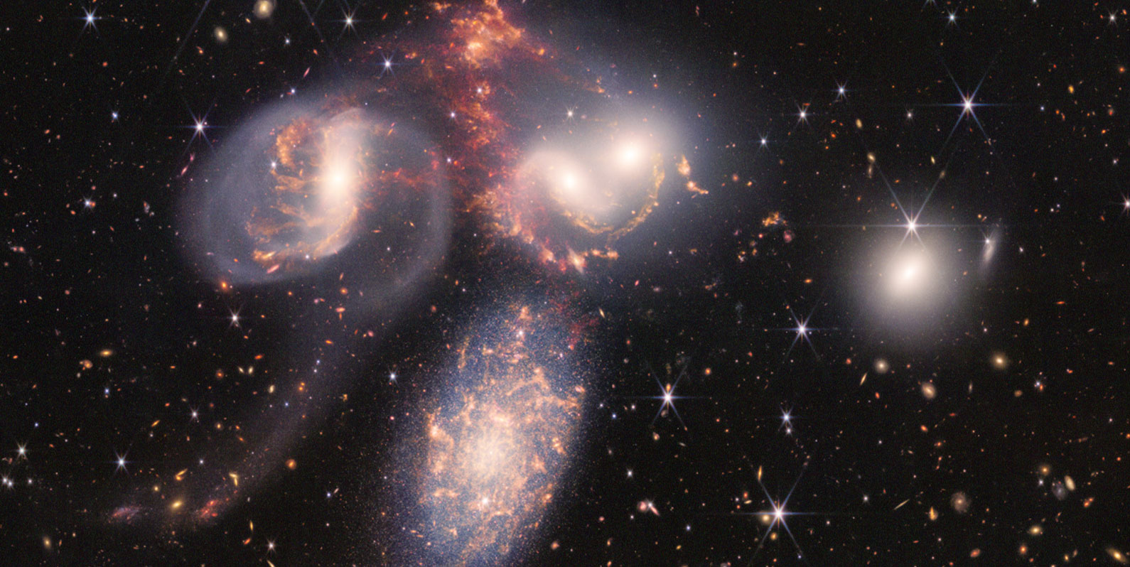Telescópio espacial James Webb entrega novas imagens incríveis do universo