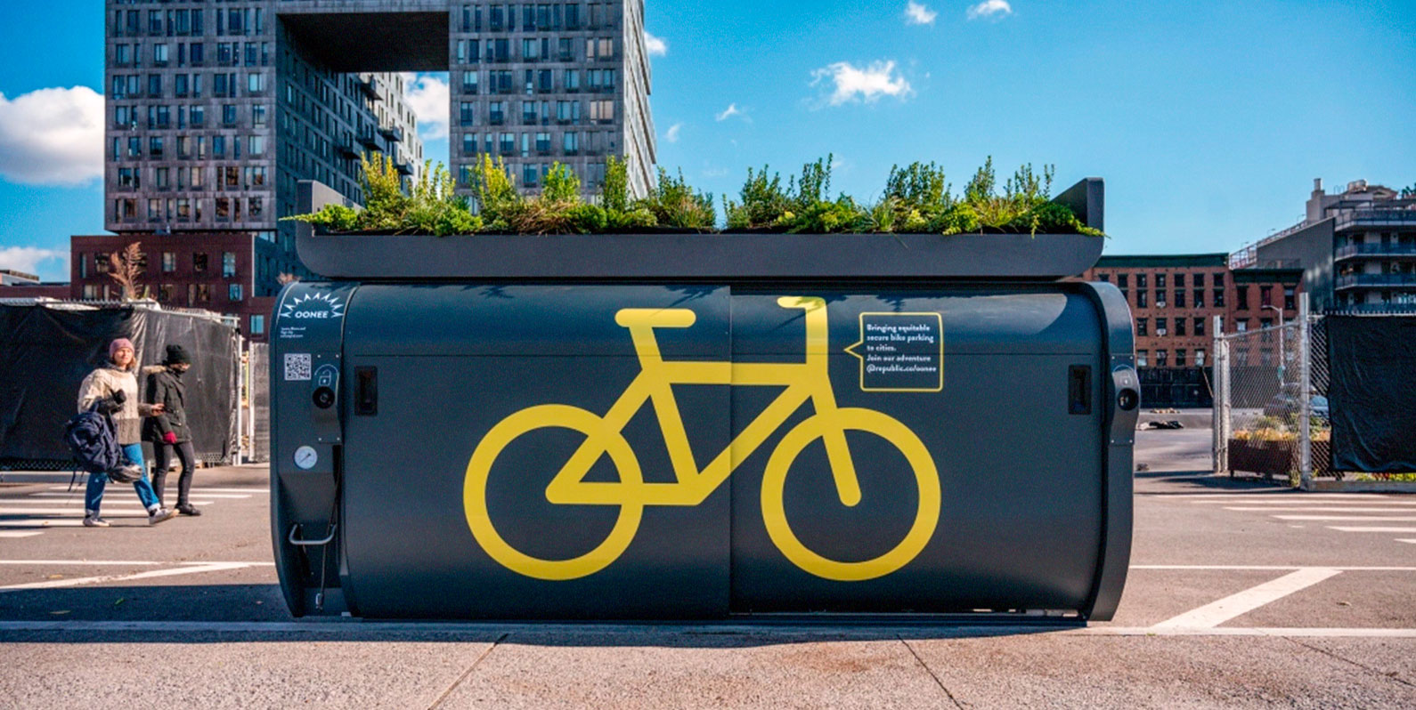 Estacionamentos de bicicletas em cápsulas podem tornar as cidades dos EUA melhores para os ciclistas