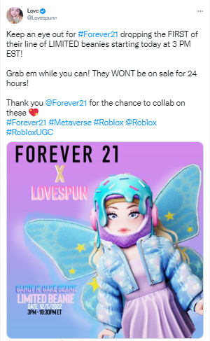 Barbie e Forever 21 lançam coleção de moda virtual no Roblox