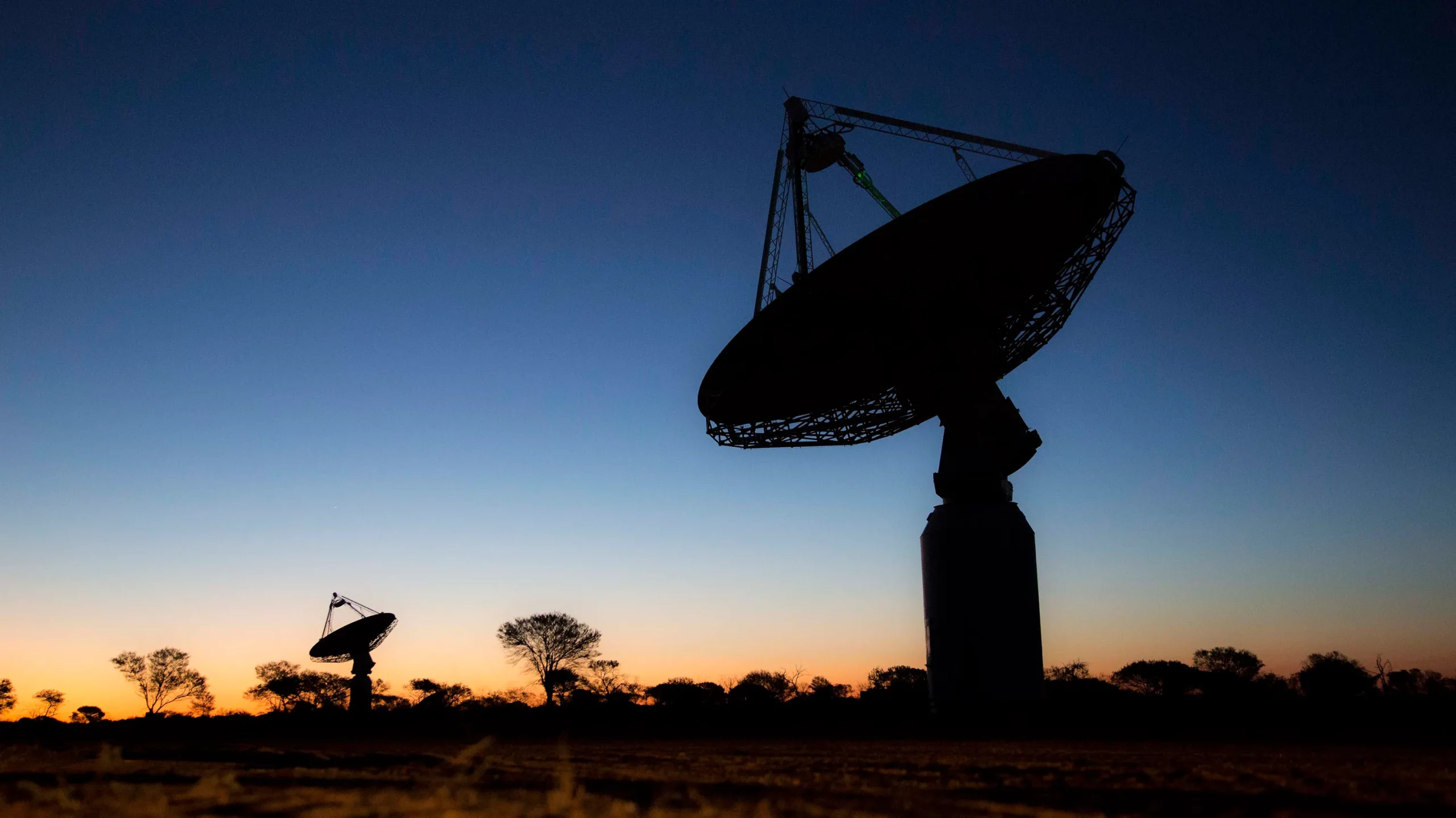 Antenas do telescópio ASKAP