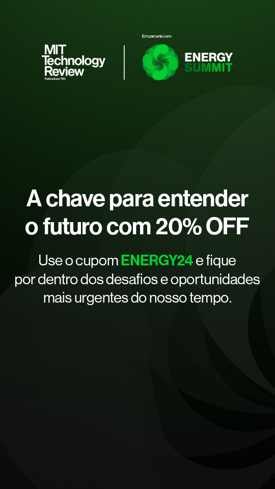 Banner da promo 20% Off na assinatura de qualquer plano MIT Technology Review Brasil