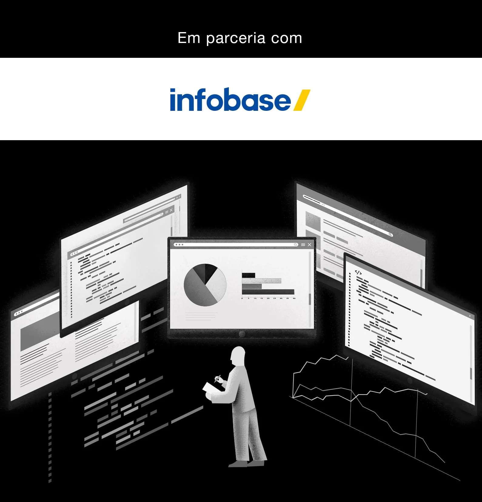 Capa do subtópico IT for Business, patrocinado por Infobase