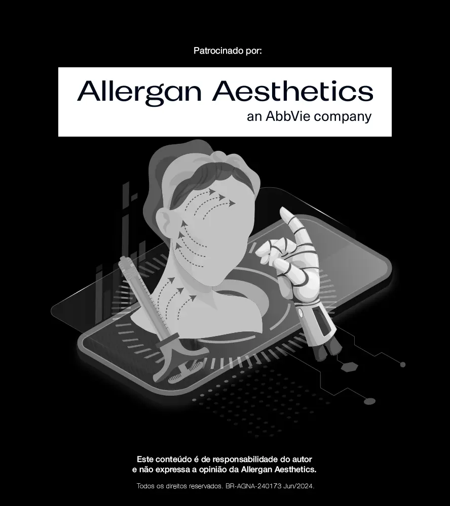 Capa do subtópico Aesthetic Trends, patrocinado por Allergan Aesthetics, an Abbvie Company