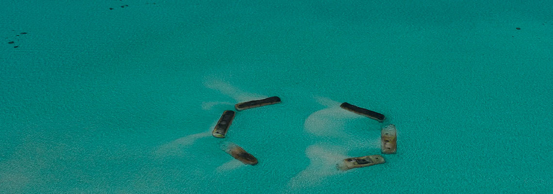 A busca para construir ilhas com correntes oceânicas nas Maldivas