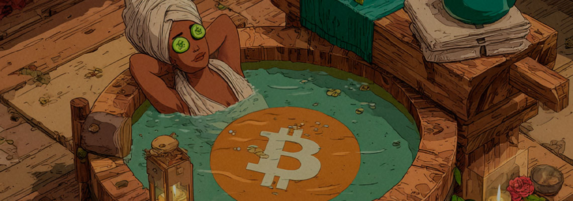 A água deste spa é aquecida por mineração de bitcoin