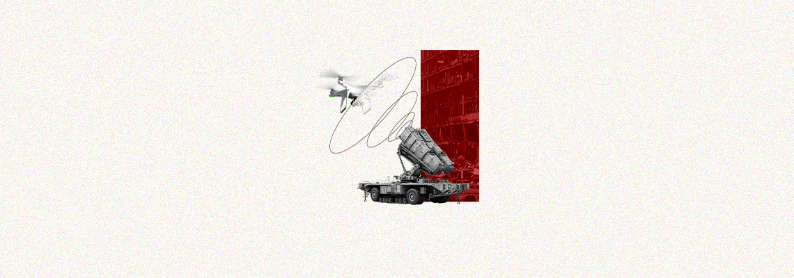 Guerra no céu: ataque de drones e defesa com canhão de micro-ondas