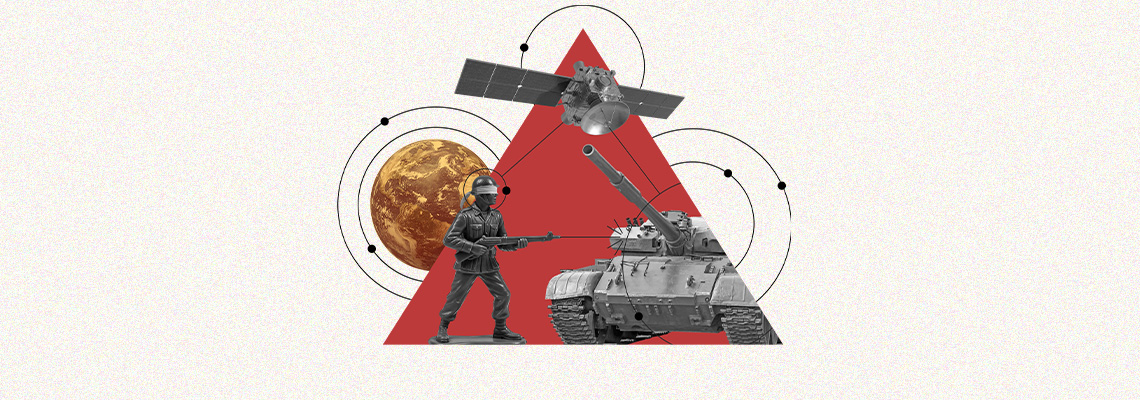 Guerra conectada: o papel da internet por satélite nas batalhas modernas