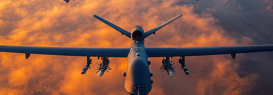 A visão da Europa para um futuro de guerra, cheio de drones