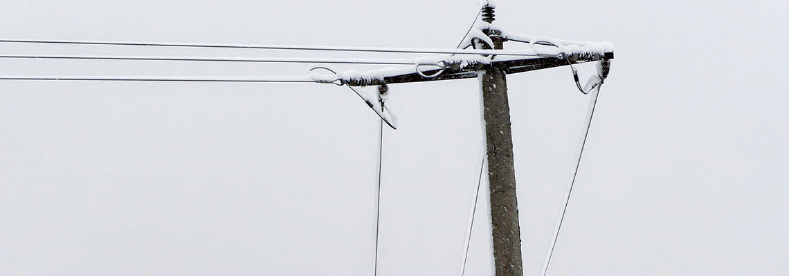 Como a rede elétrica pode superar tempestades de inverno