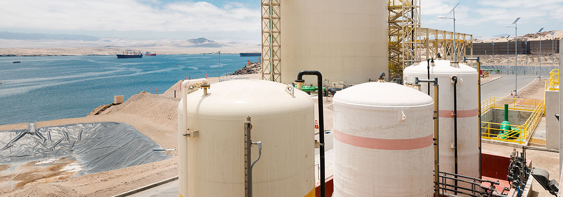 Como é a tecnologia de dessalinização da água