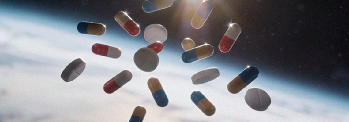 Um plano para fabricar medicamentos no espaço está se tornando viável