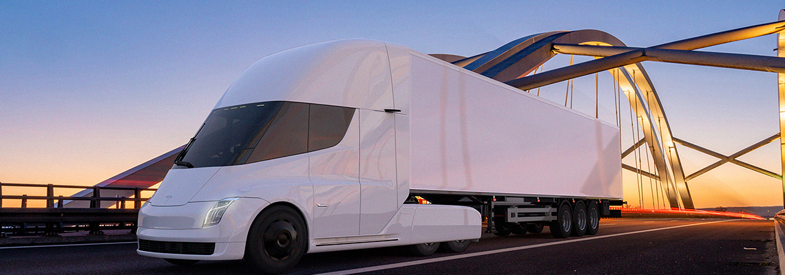 Modelo Tesla Semi pode ser um grande acontecimento para setor rodoviário elétrico