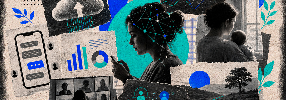 O silêncio depois do parto: como a tecnologia pode ajudar a enxergar a depressão que quase ninguém vê