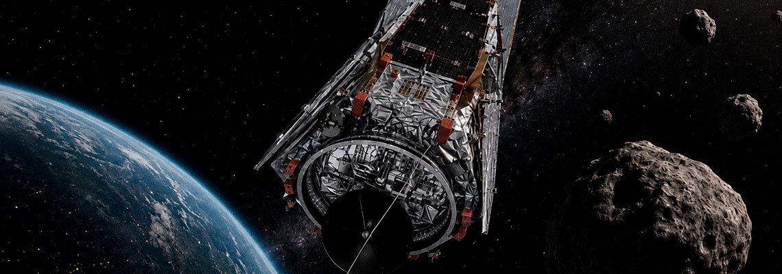 Novo telescópio espacial da NASA pode detectar asteroides mortais