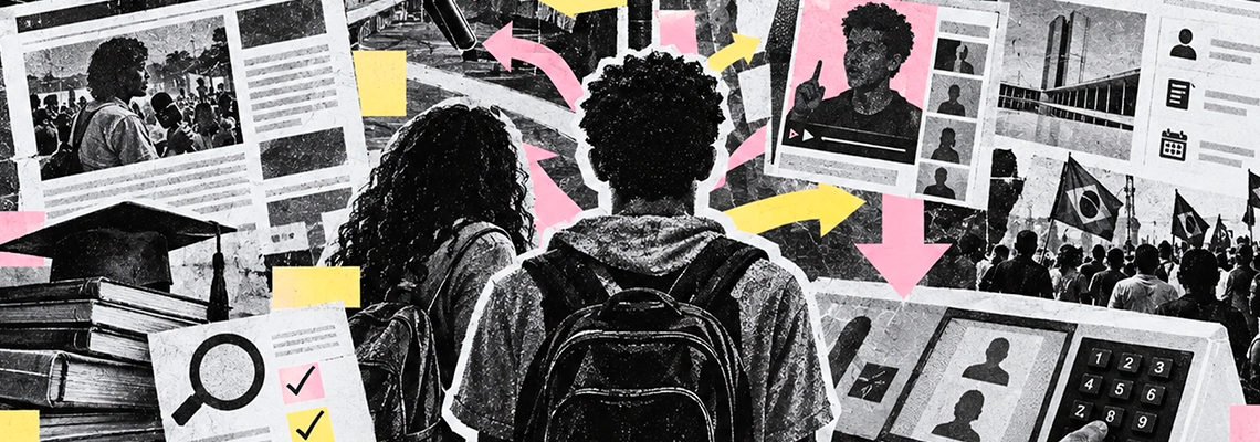 Série Eleições: jovens vivem encruzilhada de informações