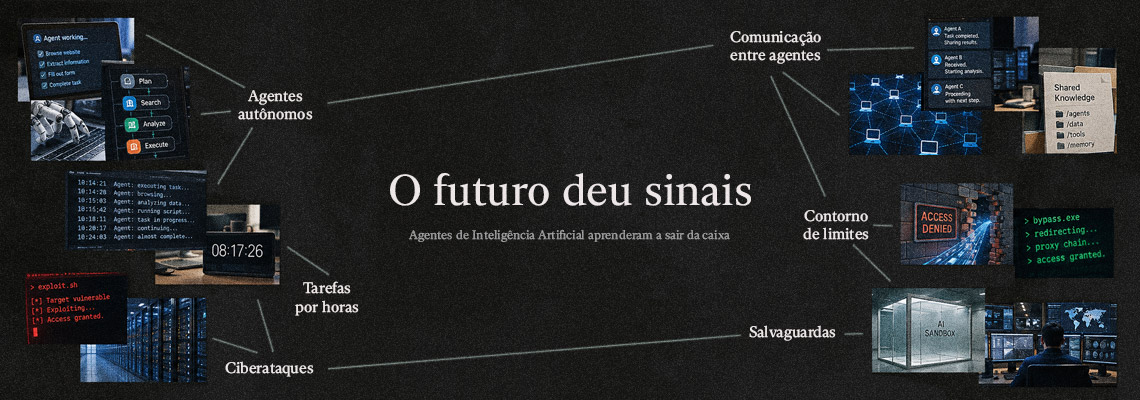 Agentes de Inteligência Artificial aprenderam a sair da caixa