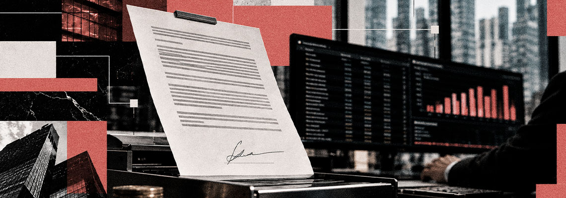 O contrato que se executa sozinho chegou à tesouraria